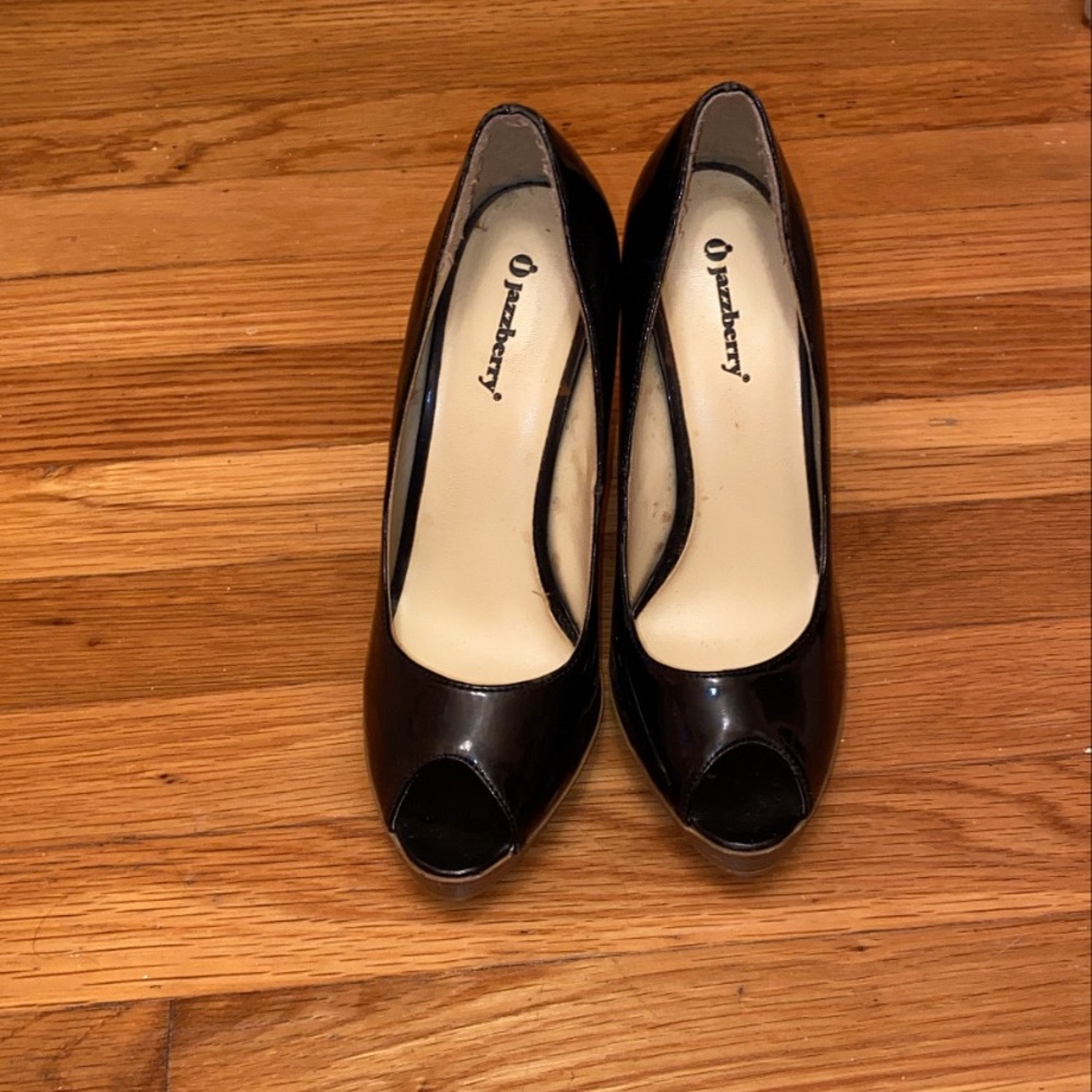 Black heels